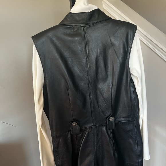 Sebastian 100% Leather Vest - Picture 3 of 7